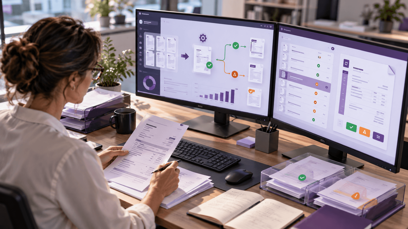 Processus automatisé de traitement des factures avec Odoo, contrôles, validation et comptabilisation