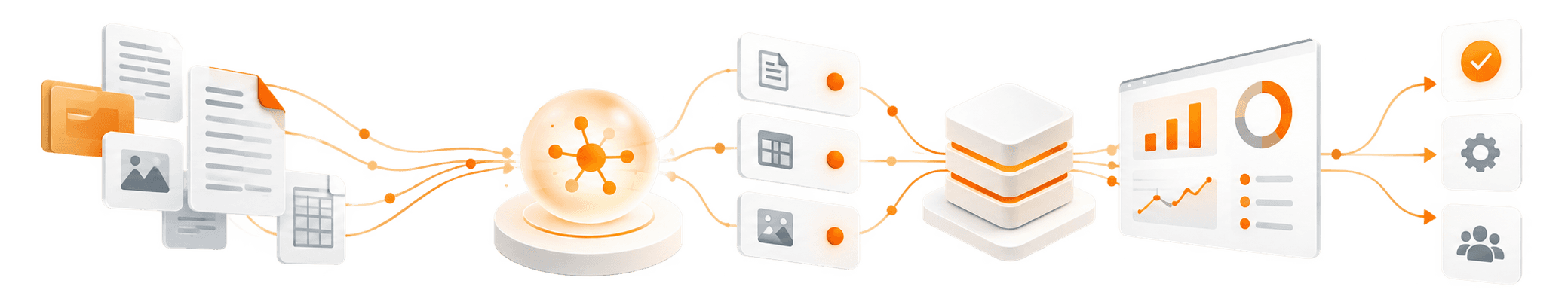 Illustration de l’intégration de l’intelligence artificielle dans les processus métier